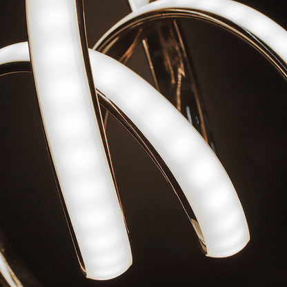 InfinityGlow – LED Spiral Table Lamp with Endless Design