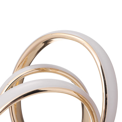 SpiralGlow – Lámpara de Mesa LED Elegante con Luz Cálida Acogedora