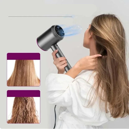 TurboDry - Professional High-Speed Quiet Hair Dryer Brush