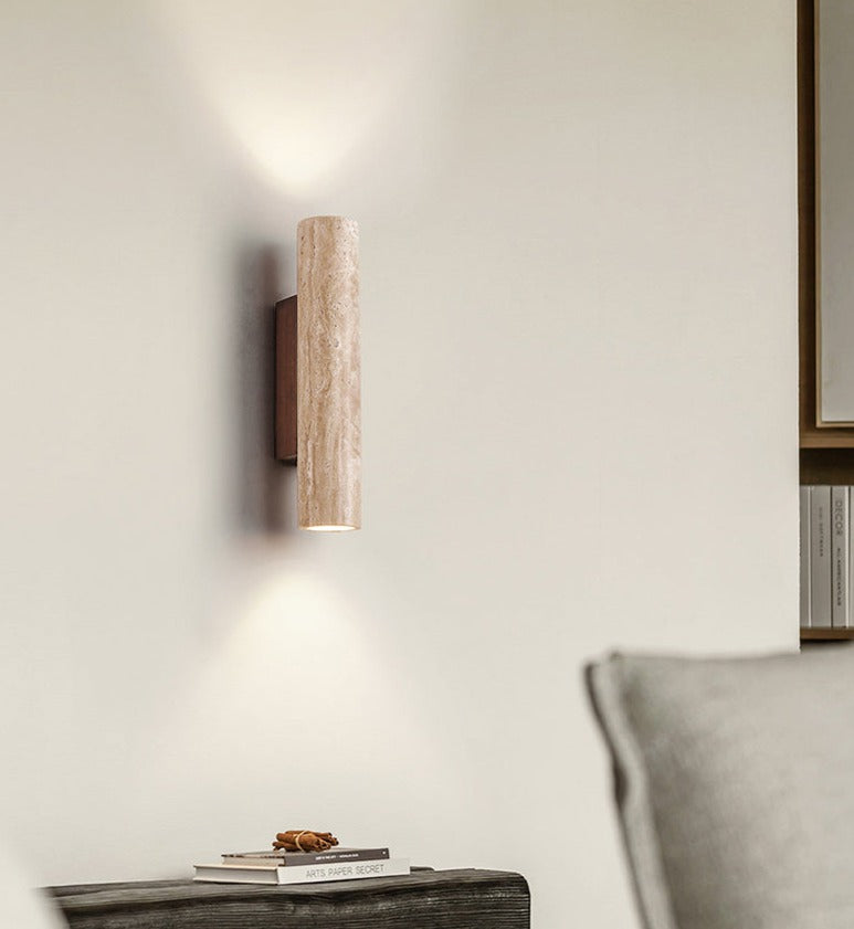 ShizenGlow - Authentic Wabi-Sabi Wall Lamp