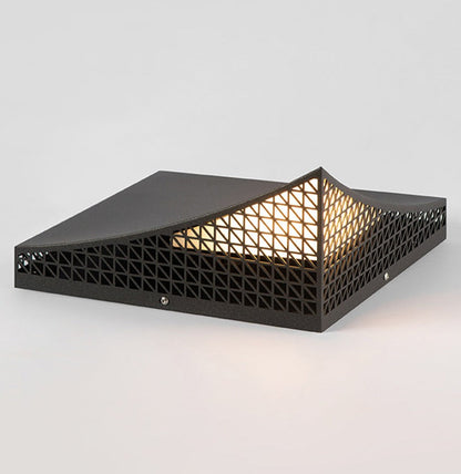 EdgeGlow – Contemporary Solar Pyramid Wall Light