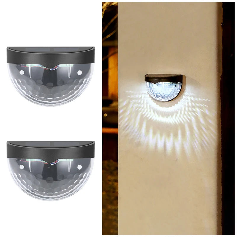 Variant image for Solar Wall Lights Outdoor - Waterproof LED Garden Lights for Driveway & Patio-1