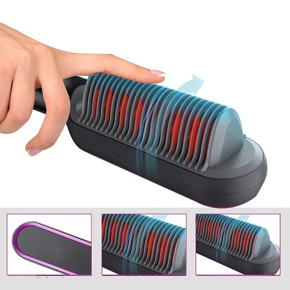 WavePro - 2-in-1 Straightening & Curling Brush