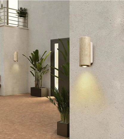 StoneGlow – Chic Wall Light Made with Natural Stone