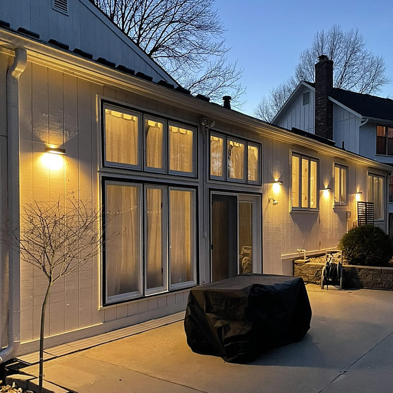 EcoShine – Modern Solar Up-Down Outdoor Lamp