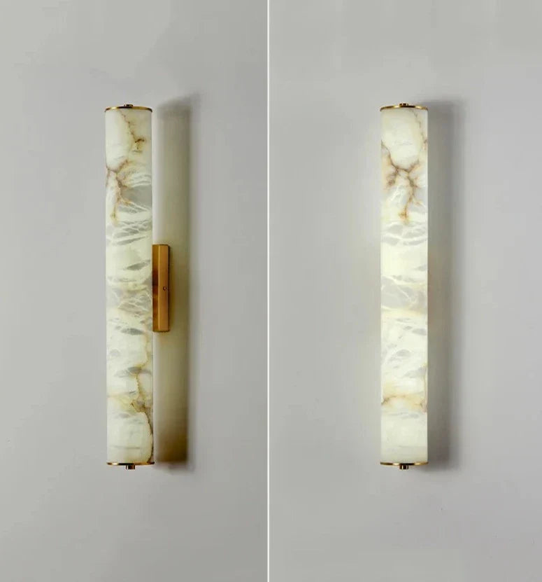AuraLuxe – Minimalist Marble Ambient Lamp