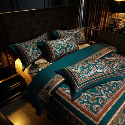 OpulentCharm - Egyptian Cotton Duvet Set