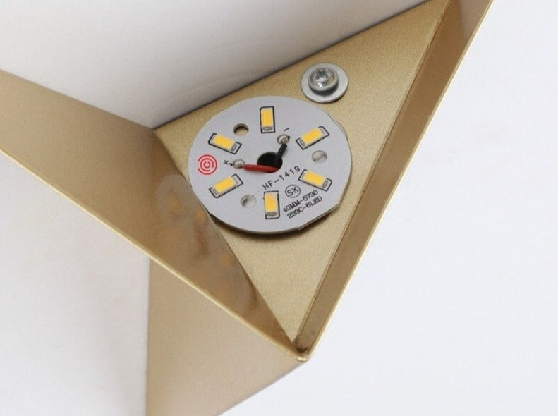 TriGlow – Triangular Wall Lamp for Sleek, Modern Lighting