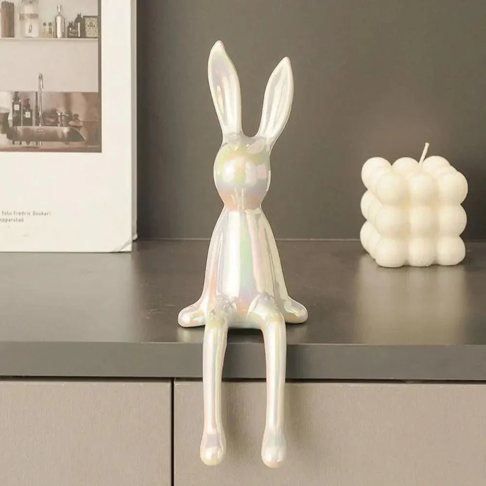 BunnyElegance - Stylish Rabbit Ornament