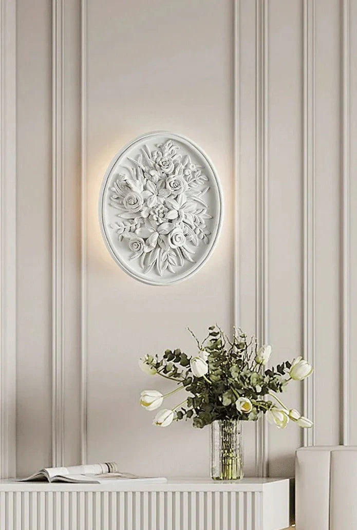 ImperialGlow – French Round Vintage Wall Lamp for Classic Elegance
