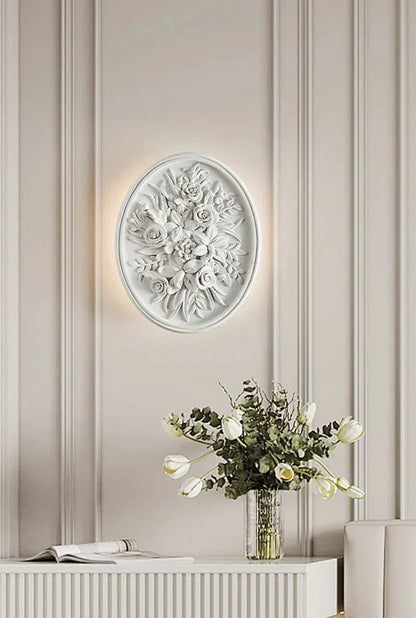 ImperialGlow – French Round Vintage Wall Lamp for Classic Elegance