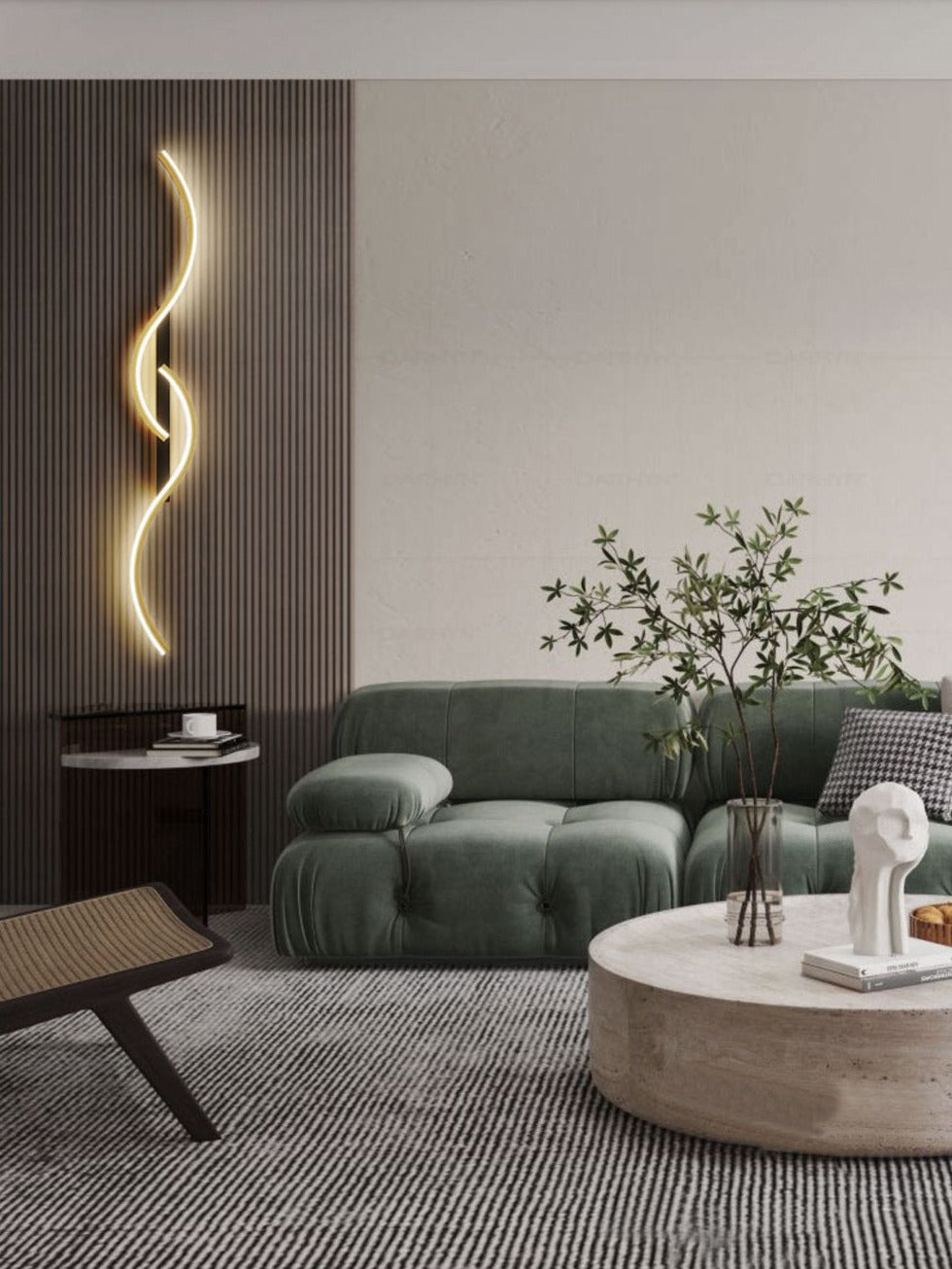 GlowCraft – Contemporary LED Wall Light with Artistic Design