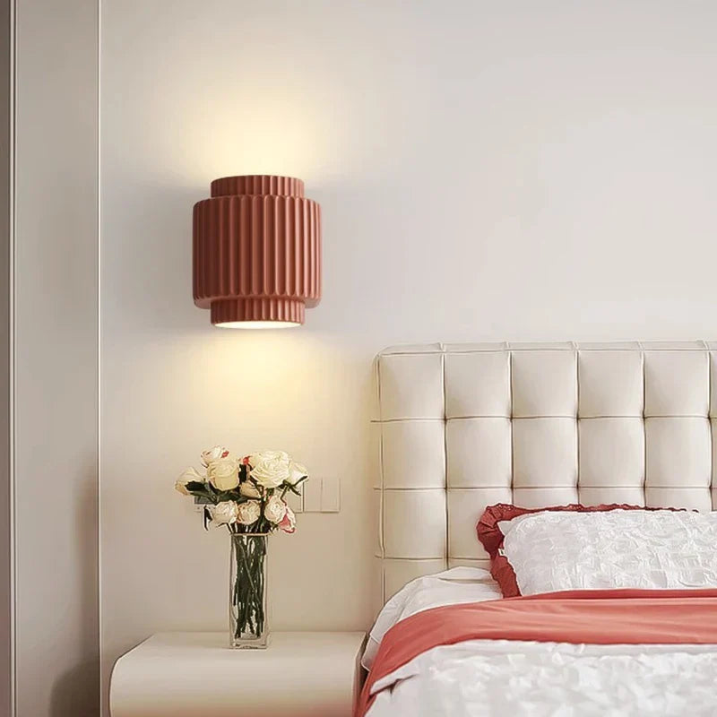 PureBeam – Scandinavian Wall Lamp with Striped Design