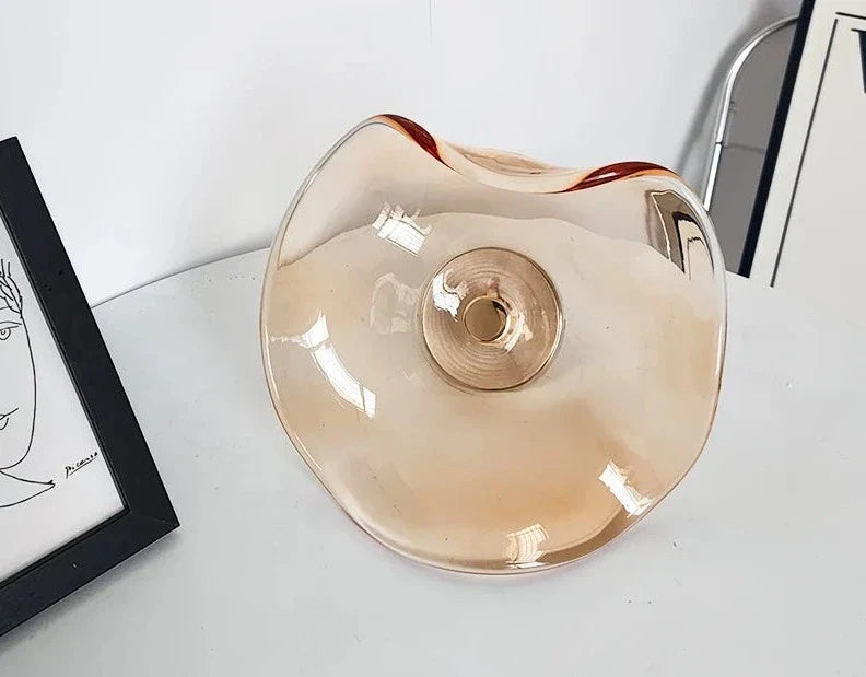 ClearAura - Sleek Glass Wall Lamp