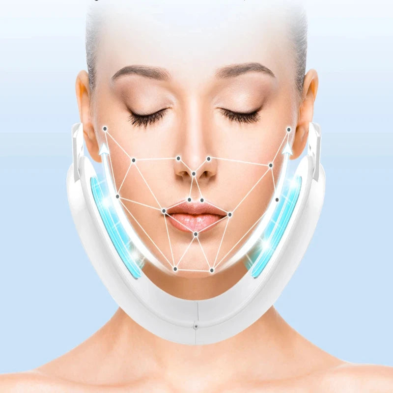 LiftGlow - EMS Lifter do twarzy z terapią LED