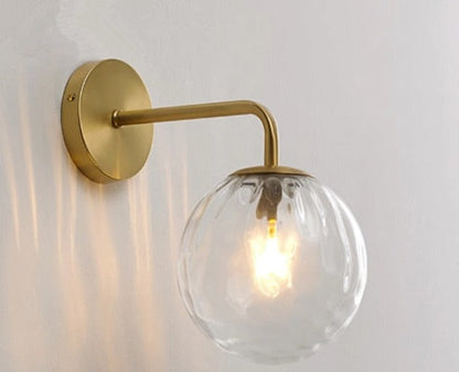 SphereLuxe – Scandinavian Wall Light with Adjustable Lighting