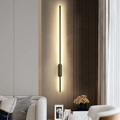 SofaLume – Modern Wall Lamp in Black and Gold for Stylish Living