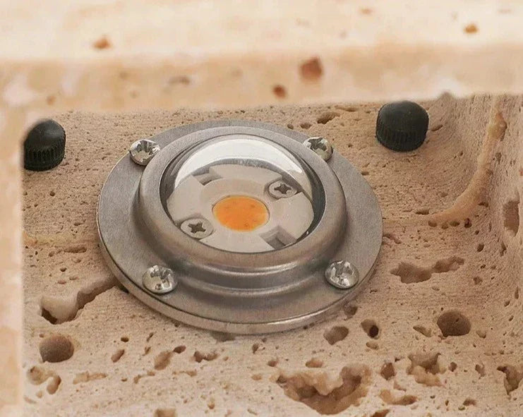 CitrusBeam - Luz de pared amarilla de piedra