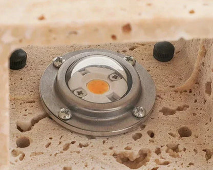 CitrusBeam - Luz de pared amarilla de piedra