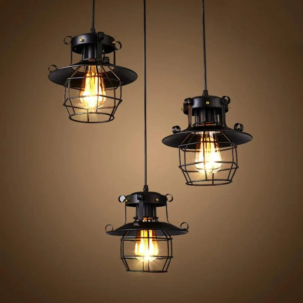 EraLumina - Charming Industrial Pendant Light