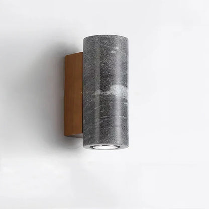 ZenBeam – Grey Wabi-Sabi Wall Lamp for Tranquil Ambience