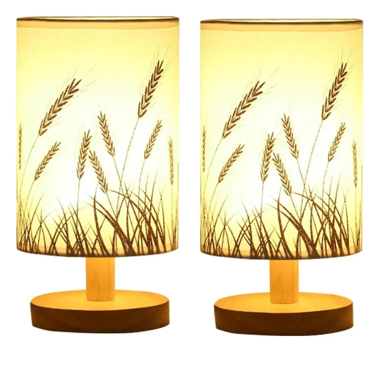 LumaVita - Lampada Elegante in Legno Massello