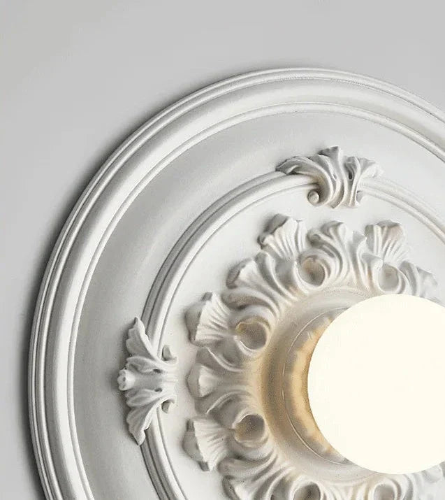 EpoqueBeam – Elegant French Round Wall Lamp for Retro Ambiance
