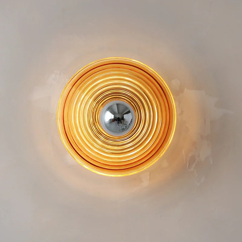 HeritageBeam - Retro Glass Wall Lamp