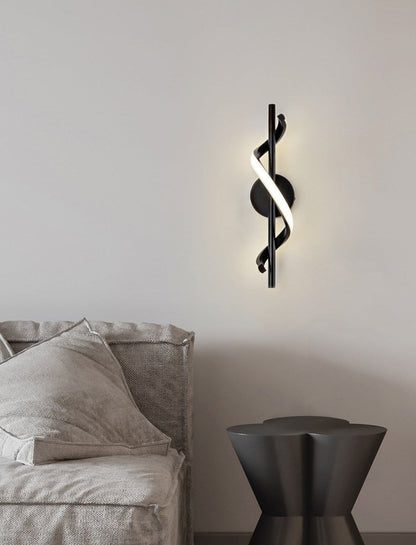 SpiralLume – Minimalist LED Wall Light with a Modern Edge