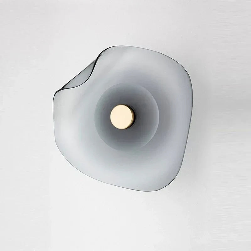 ClearAura - Sleek Glass Wall Lamp