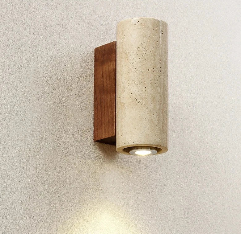 StoneGlow – Chic Wall Light Made with Natural Stone