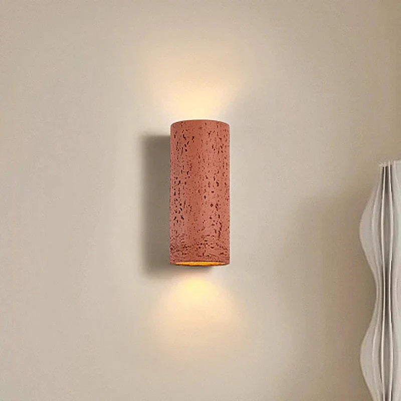 CementGlow – Industrial Wall Light in Cement Finish