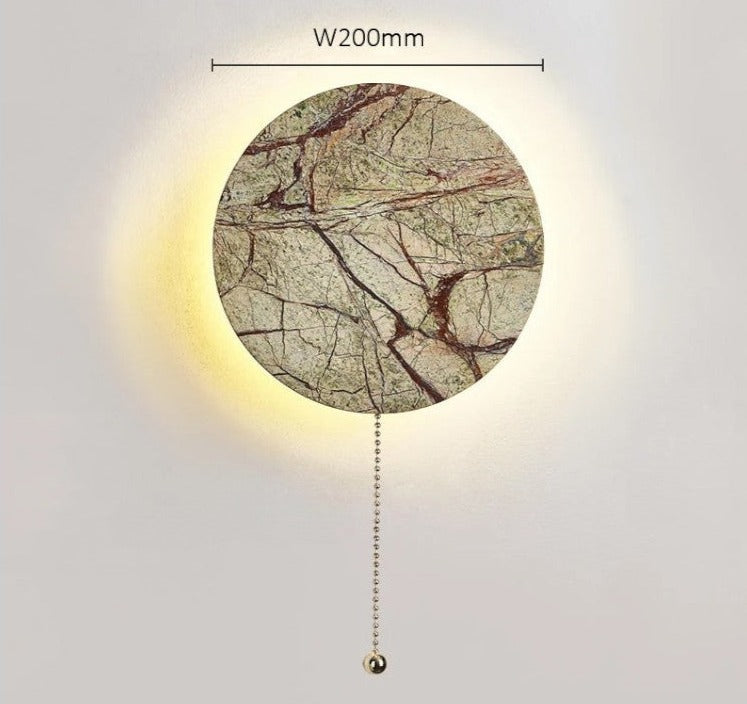 AuraStone - Refined Wall Sconce