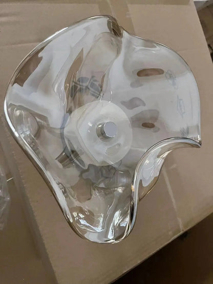 ClearAura - Sleek Glass Wall Lamp