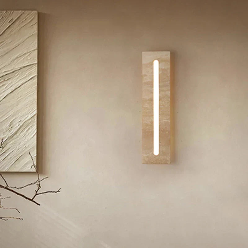 SereneAura – Modern Wabi-Sabi Wall Lamp