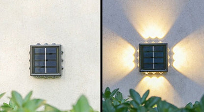 SolarVibe – Sustainable Solar Wall Light for Modern Outdoors