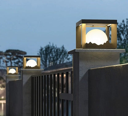 FenceGlow – Iluminación LED solar para paredes en espacios exteriores
