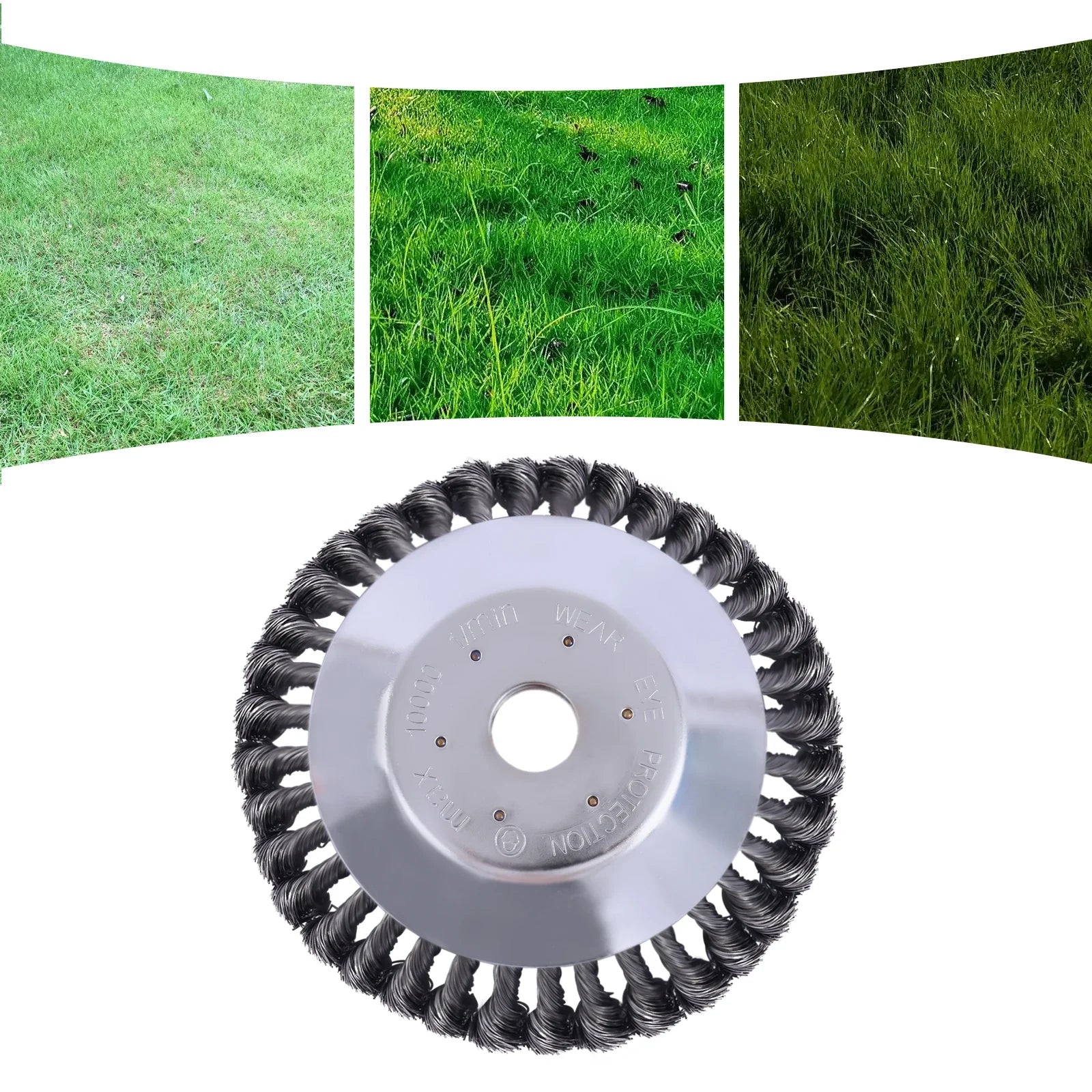 Professional Steel Wire Grass Trimmer Head for Efficient Weed Removal – Durable 15 cm Strimmer Head for Garden Maintenance-3