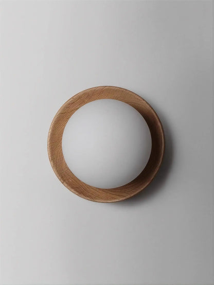 WalnutEdge – Luxurious Wall Light with Walnut Wood Accents