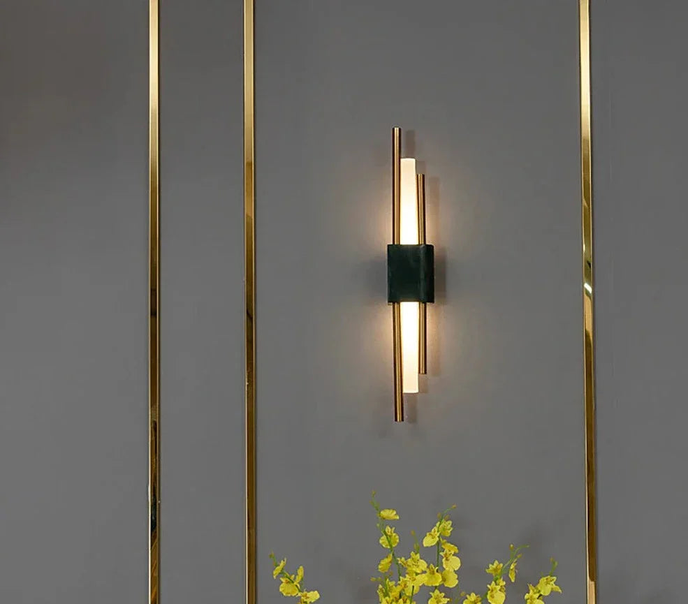 StoneGlow – Modern Marble Wall Lamp with LED Technology