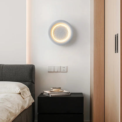 ZenMoon - Wabi Sabi Lunar Wall Lamp