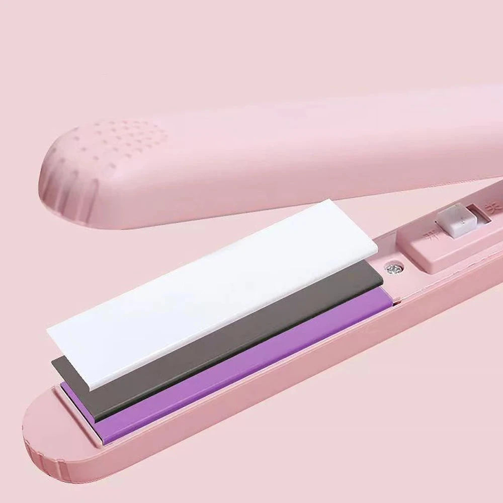 LuxePink - Plancha y rizador de placa flotante