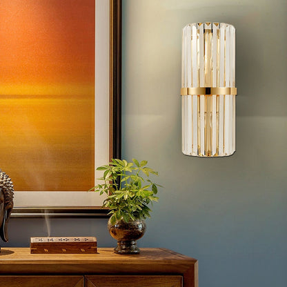 GoldenGleam – Elegant Gold Wall Light with Warm Glow
