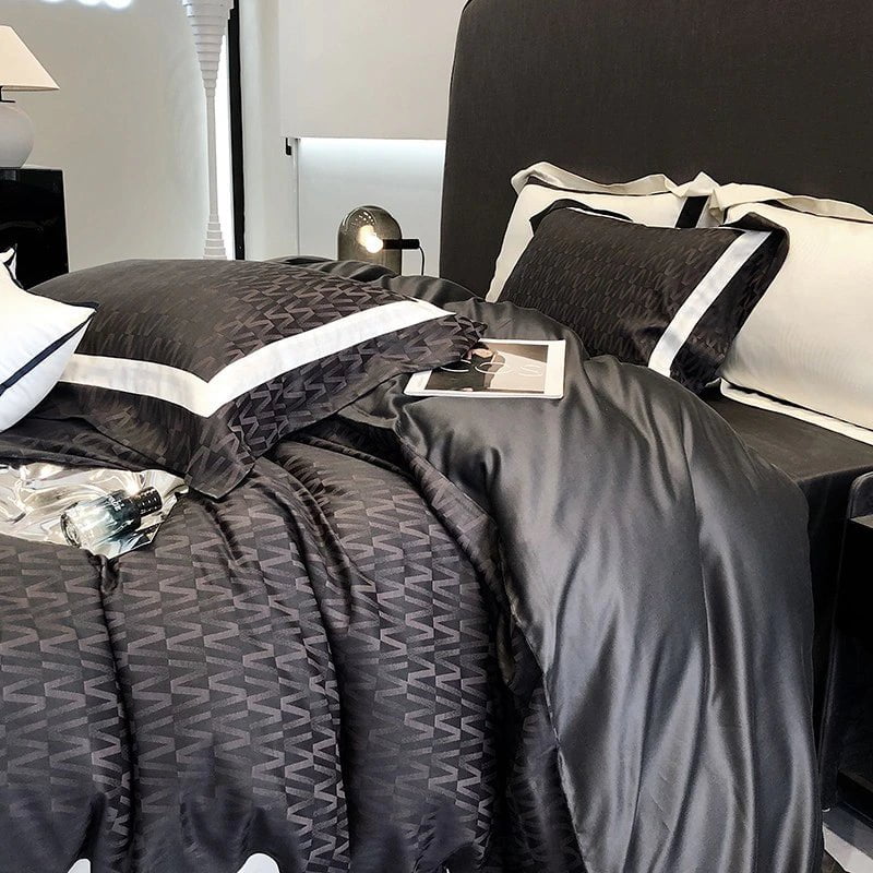 EtherealGlow - Bettwäsche-Set aus ägyptischer Baumwolle