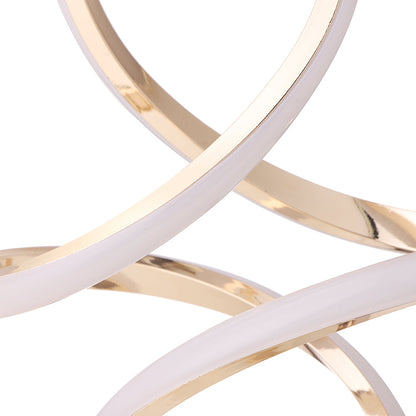 SpiralGlow – Lámpara de Mesa LED Elegante con Luz Cálida Acogedora