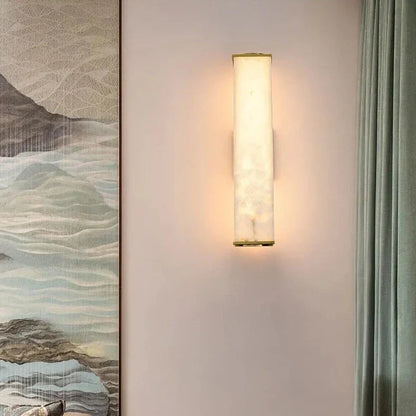 LuxMarble - Refined Stone Wall Light