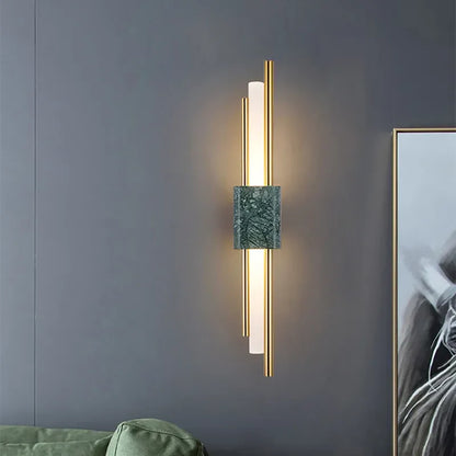 StoneGlow – Modern Marble Wall Lamp with LED Technology