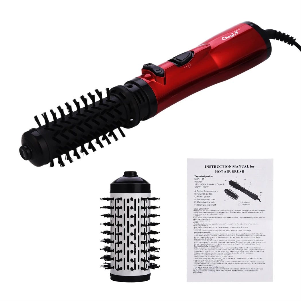 AirGlam - Auto-Rotating Ionic Round Brush & Hair Styler