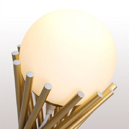 SphereBeam – Lámpara de Mesa Contemporánea para un Ambiente Chic