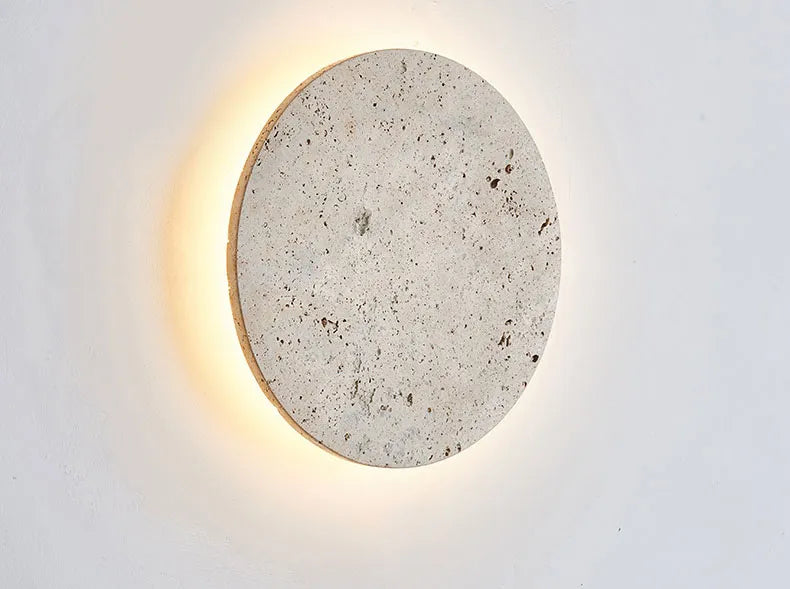 CircleLuxe - Travertine Wall Sconce